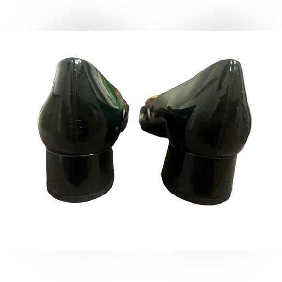 Authentic Lottusse 1.5” Green Heels Size 8 - Picture 3 of 6